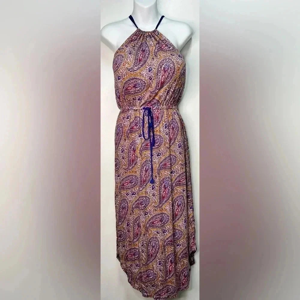 Lucky Brand Halter Maxi Dress